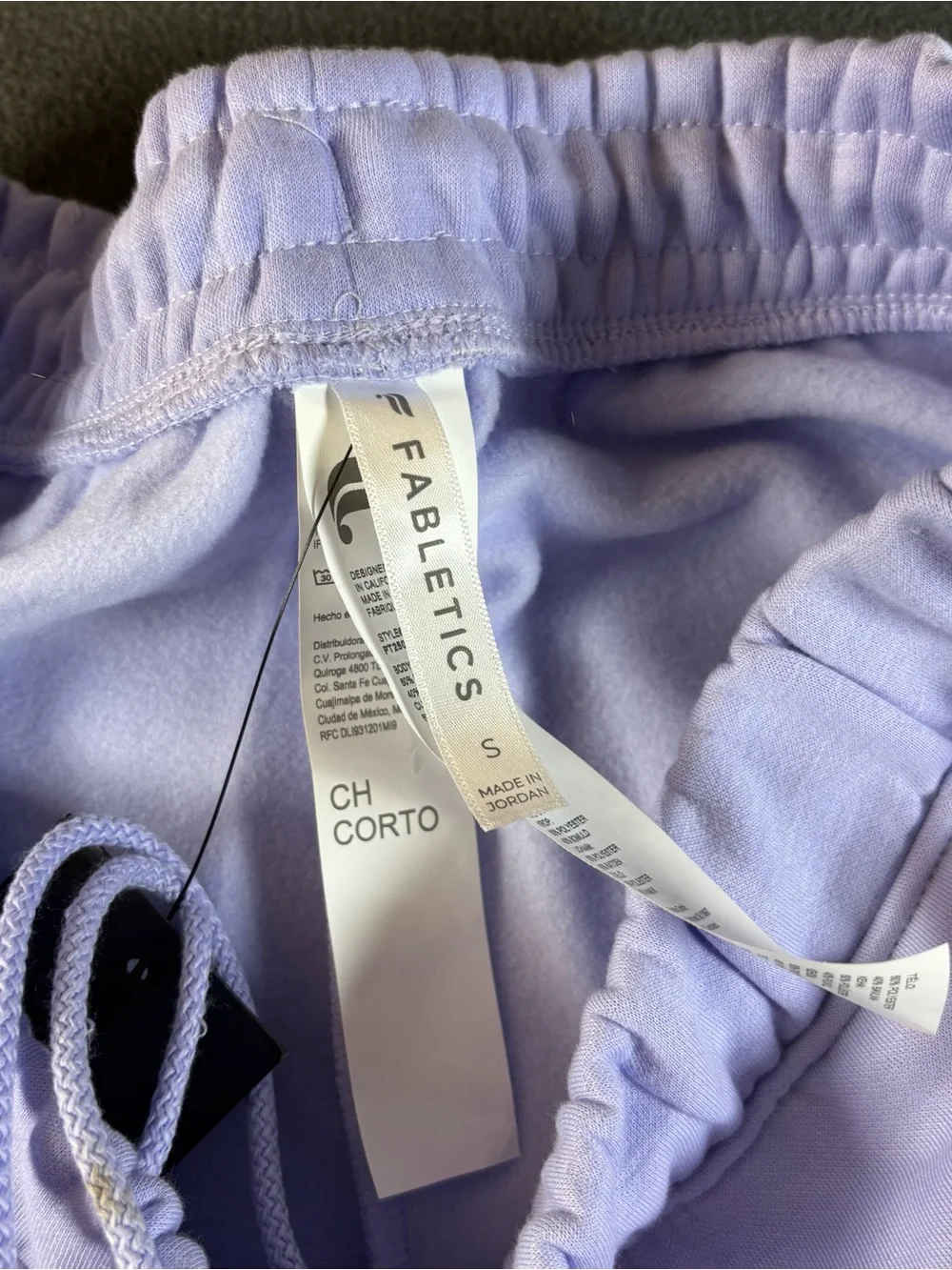 FABLETICS Cozy Fleece Wide Leg Sweatpant in Lilac- Size Small - Picture 12 of 13
